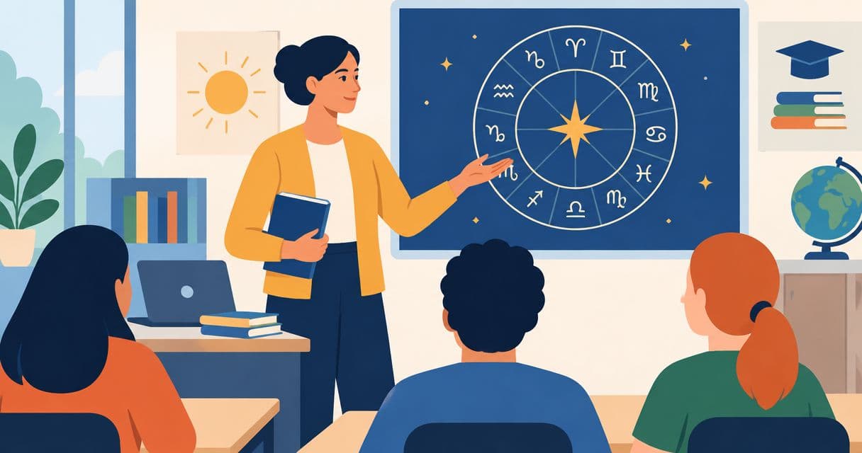 Astrologia da casa 10 para professores e educadores: guia completo 2026