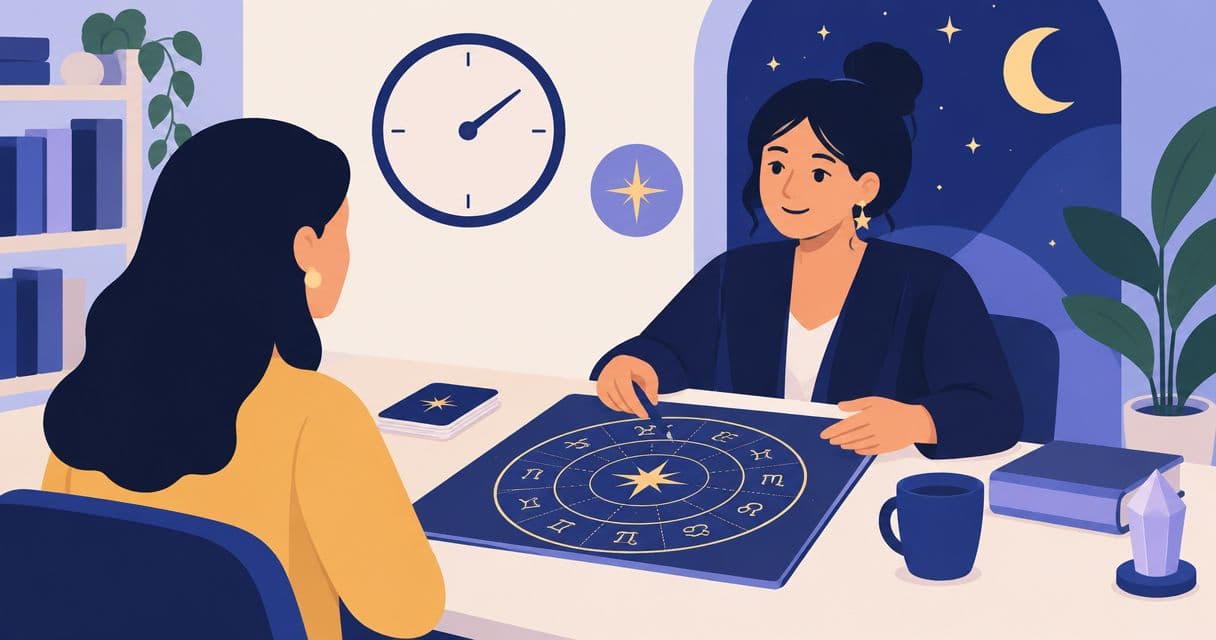 Quanto tempo dura uma leitura de astrologia de carreira?